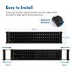 Aquarium Light Fish Tank Led Lighting Lamp White Blue for 50-70cm Fish Tank