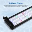 Colourful Aquarium LED Light Fish Tank Lighting Fixture for 75-95cm Fish Tank Aluminium Shell