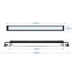 Colourful Aquarium LED Light Fish Tank Lighting Fixture for 120-140cm Fish Tank Aluminium Shell