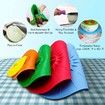 Elegant Live Set of 5 Heat Resistant Microwave Cover - Various Sizes Silicone lids for Bowls, Plate, Pots, Pans - StoveTop, Oven, Fridge and Freezer Safe.