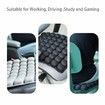 Air Inflatable Seat Cushion for Office, Study, Driving, Gaming,Wheelchair 3D Stereo Airbag Adjustable Seat Cover Air Cushion