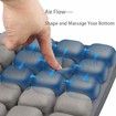 Air Inflatable Seat Cushion for Office, Study, Driving, Gaming,Wheelchair 3D Stereo Airbag Adjustable Seat Cover Air Cushion