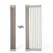 Over The Sink Dish Drying Rack Multipurpose Roll up Dish Drying Rack Extra Large Dish Drainer Roll-up Sink Drying Rack Silicone Foldable Dish Rack (Warm Gray)