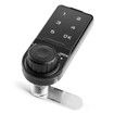 Electronic Deadbolt Lock with Password Key Security for Cabinets Max Thickness 20cm
