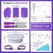 Cake Decorating Tools Kit, Baking Supplies for Beginners, Baking Pastry Tools, 137 PCS