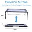 3X LED Magnifier Hands Free Full Page Desktop Large 12 LED Lighted Reading Foldable Portable Elderly Kids Craft Hobby