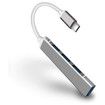 TYPE C to USB Hub, 4 Port USB C Splitter, USBC to USB Hub for MacBook and Cellphone, Compatible with MacBook Pro 2020/2019, iPad Pro 2020, XPS, Surface, Galaxy S9/S8, Huawei MateBook and More