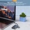 USB C Hub Adapter, USB C Docking Station 10 in 1 Type C Multiport USB hub 3.0 with Ethernet, HDMI, 3 USB3.0, SD/Micro SD Card, 3.5mm Audio, PD 3.0, Compatible for MacBook Air Pro and Other Type C Laptops - Gray