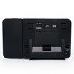 Projection Alarm Clock USB Charger Snooze Double Alarm Backlight Desk Clock with Temperature and Time Projection