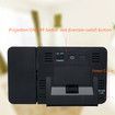 Projection Alarm Clock USB Charger Snooze Double Alarm Backlight Desk Clock with Temperature and Time Projection