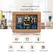 Weather Station 3365 Temperature Humidity Barometer Snooze Function Alarm Clock with Outdoor Sensor