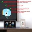 Color Screen Weather Clock 3383C Indoor Comfort Detection Wireless Sensor Alarm Clock Weather Forecast Weather Station