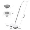 4 In 1 Cordless Electric Mop Floor Spin Mop Cleaner Polisher Sweeper Scrubber Waxer