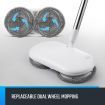4 In 1 Cordless Electric Mop Floor Spin Mop Cleaner Polisher Sweeper Scrubber Waxer