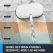 4 In 1 Cordless Electric Mop Floor Spin Mop Cleaner Polisher Sweeper Scrubber Waxer