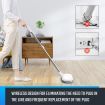 4 In 1 Cordless Electric Mop Floor Spin Mop Cleaner Polisher Sweeper Scrubber Waxer
