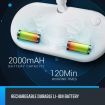 4 In 1 Cordless Electric Mop Floor Spin Mop Cleaner Polisher Sweeper Scrubber Waxer