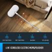 4 In 1 Cordless Electric Mop Floor Spin Mop Cleaner Polisher Sweeper Scrubber Waxer