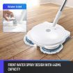 4 In 1 Cordless Electric Mop Spin Floor Cleaner Polisher Hardwood Tile Waxing Machine