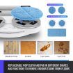 4 In 1 Cordless Electric Mop Spin Floor Cleaner Polisher Hardwood Tile Waxing Machine