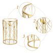 Sofa Couch Side Table Coffee Table Nightstand for Living Room Bedroom