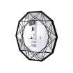 Geometric Shaped 10-Sided Wall Mirror Decorative Vanity Mirror Black Frames