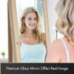 360 Degree Rotating Mirror Jewellery Cabinet Freestanding Jewellery Organiser Armoire