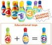10 Multicolor Soft Foam Bowling Pins Early Learning, Educational,
