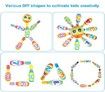 10 Multicolor Soft Foam Bowling Pins Early Learning, Educational,