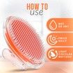 3PCS Exfoliating Brush, Body Brush, Ingrown Hair and Razor Bump Treatment - Eliminate Shaving Irritation for Face, Armpit, Legs, Neck, Bikini Line
