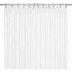PEVA Bathroom Shower Curtain Liner,8G Heavy Duty Waterproof Shower Curtain Liner, Frosted (180x180cm)