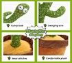 Electric Plush Dancing Singing Cactus Toy Green