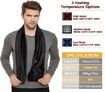 Heated Scarf USB Heat Shawl Electric Warm Neck Wrap Pockets