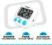 Digital Kitchen Timer II 2.0 for Cooking Baking Sports Games Office (1 Pack)