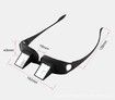 Lazy Glasses Bed Prism Glasses Lazy Spectacles Horizontal Glasses High Definition Glasses Prism Periscope Lie Down Eyeglasses for Reading and Watch TV in Bed Unisex