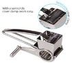 Cheese Grater-Cheese Cutter Slicer Shredder with 3 Interchanging Rotary Ultra Sharp Cylinders Stainless Steel Drums & Slicer