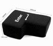 USB Big Enter Key Relieve Stress Plush Toy?Throw Table Pillow Toys Anti-Stress Relief Super Size Stuffer Accent Desktop Foam Nap Pillow Vent Tool Peripheral Keys