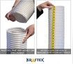 Air Conditioner Hose. Portable Exhaust Vent with 5.9" Diameter, Anti-Clockwise Thread & Length up to 80". Great for LG, Delonghi and Many More Portable Air Conditioners