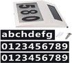 Solar Door Number Light LED House Signs