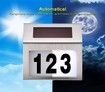 Solar Door Number Light LED House Signs
