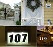 Solar Door Number Light LED House Signs