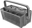 Universal Dishwasher Silverware Replacement Basket - Utensil/Cutlery Basket - Compatible with Bosch, Maytag, Kenmore, Whirlpool, KitchenAid, LG, Samsung, Frigidaire, GE
