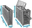Universal Dishwasher Silverware Replacement Basket - Utensil/Cutlery Basket - Compatible with Bosch, Maytag, Kenmore, Whirlpool, KitchenAid, LG, Samsung, Frigidaire, GE