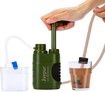 Outdoor Water Purifier Pump,3-Stage Water Filter,0.01 Micron Emergency Portable Water Filtered for Hiking,Survival Gear,Camping, Hiking, Backpacking