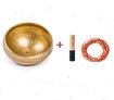 Tibetan Singing Bowl Set — Meditation Sound Bowl Handcrafted in Nepal for Healing and Mindfulness (diameter 14cm)