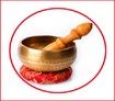 Tibetan Singing Bowl Set — Meditation Sound Bowl Handcrafted in Nepal for Healing and Mindfulness (diameter 14cm)