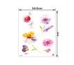 14 sheets Glow Temporary Tattoos for Kids Waterproof Luminous Tattoo Sticker Glow Mixed Style