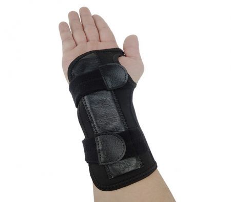 Night Wrist Sleep Support Brace - Cushioned to Help With Carpal Tunnel and Relieve and Treat Wrist Pain ,Adjustable, Fitted-(Right hand)