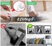 Double Sided Tape Heavy Duty(16.5FT/5M)?Multipurpose Wall Tape Adhesive Strips Removable Mounting Tape,Washable Strong Sticky Transparent Tape Gel Poster Carpet Tape for Paste Items,Household