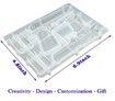 3D Resin Molds DIY Epoxy Resin Casting Molds for Home Decoration Crafts and Handmade Gifts